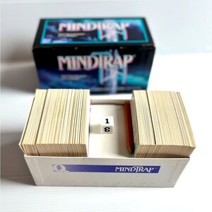 MindTrap Édition Originale 1991 Vintage Card Game